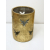 Lampion ceramiczny ażurowy złoty Jeleń 20cm